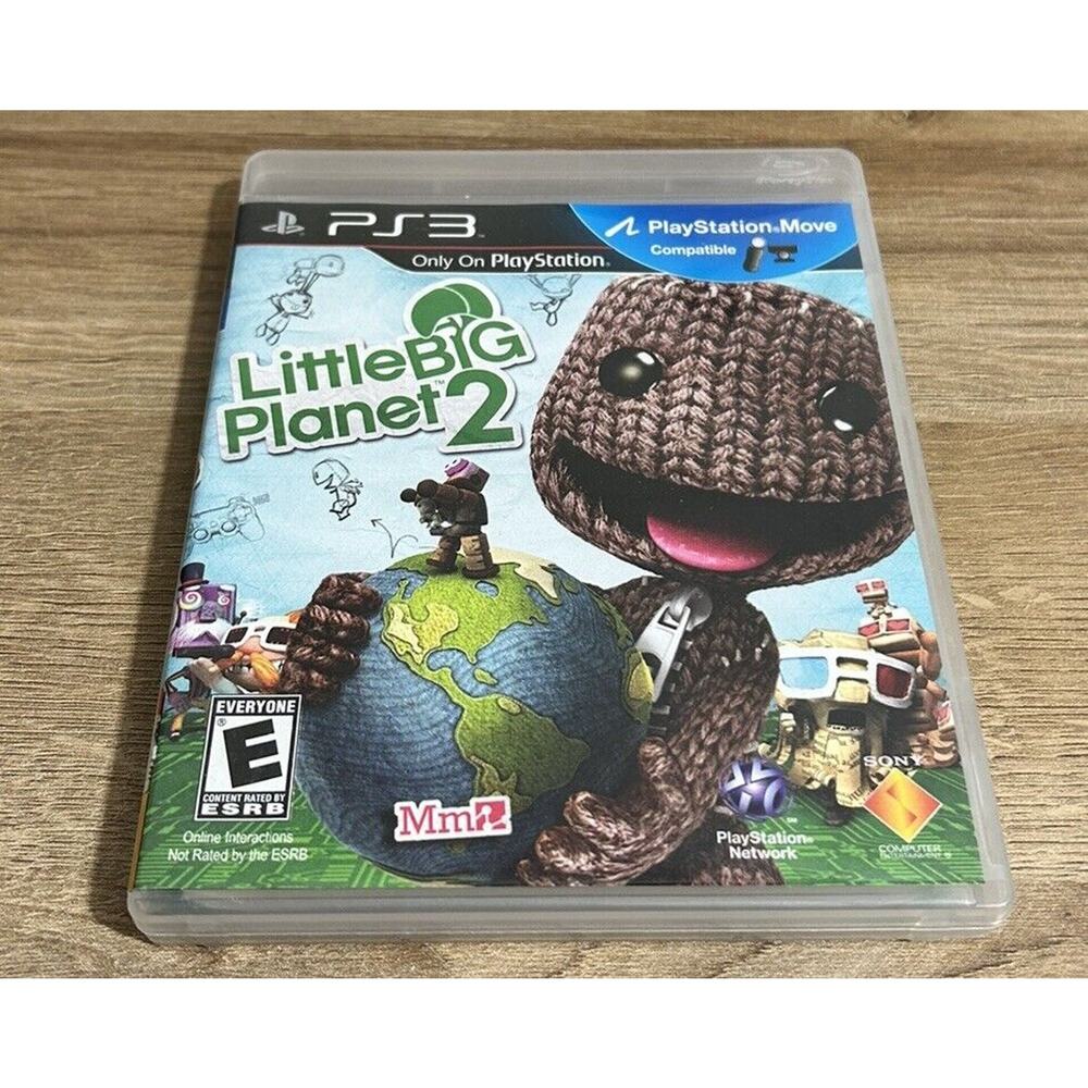 LittleBigPlanet 2 (Sony PlayStation 3, 2011) Includes Game Case Manual Artwork